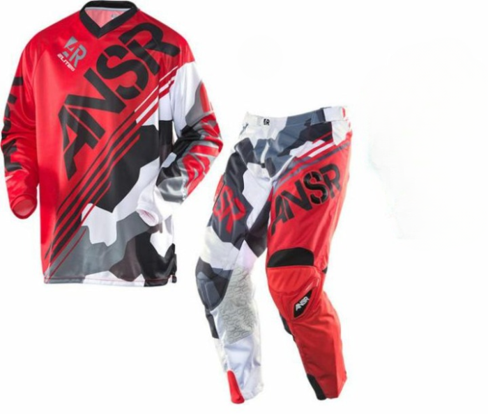 Men's Motocross Jersey & Pant's Combo MX Gear Set Off Road, Dirt Bike Suit Custom