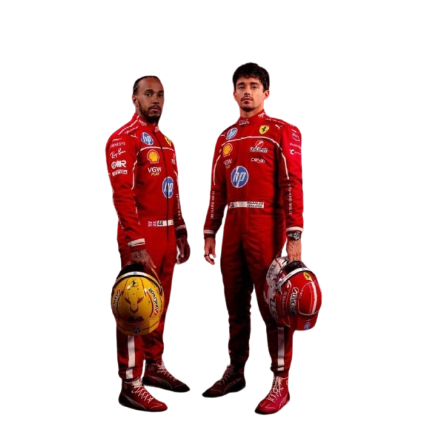 Ferrari Shell Go Kart Racing Suit Level 2 – Digital Printed Karting Gear