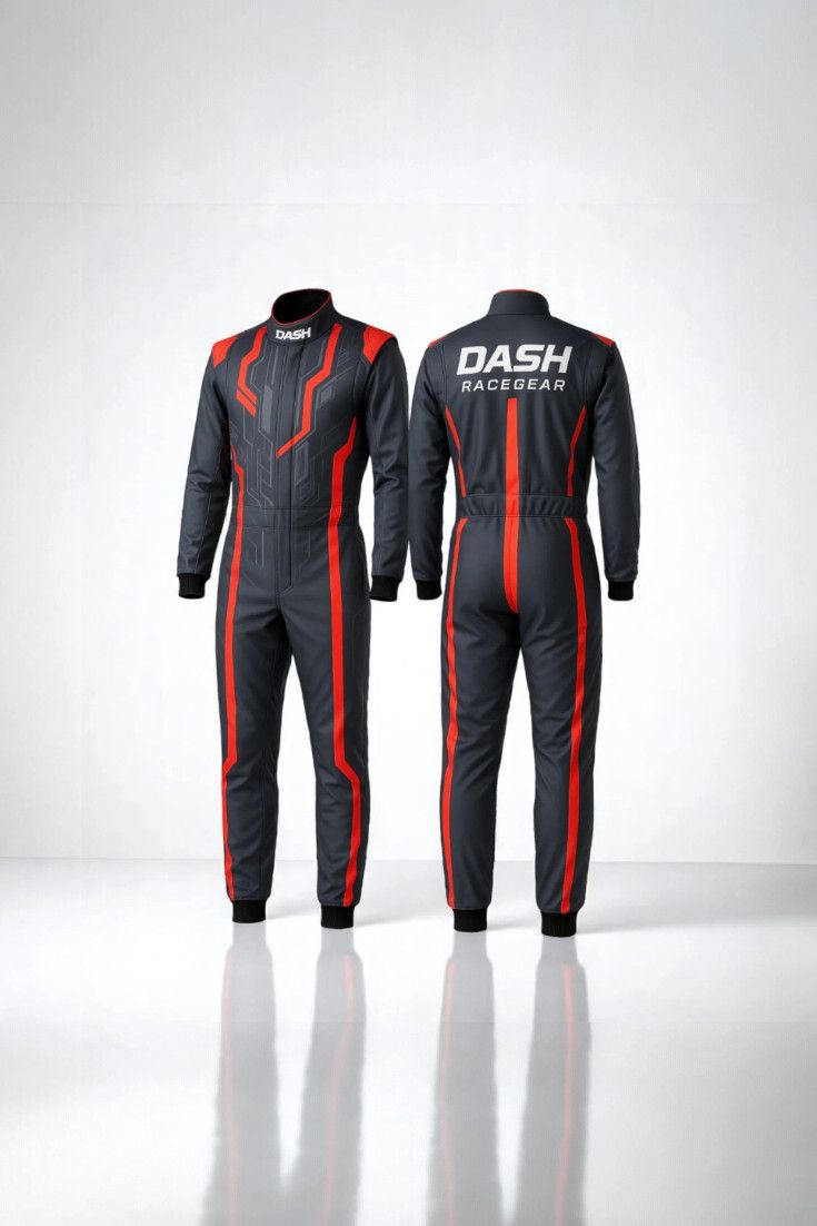 Latest Design 2025 Go Kart Racing Suit Level 2 Digital Printed Kart Suit Lightweight Speed Core With Customize Options