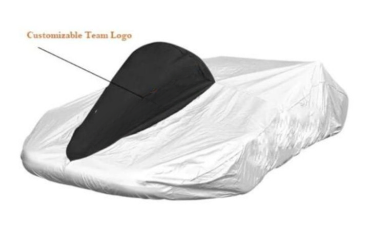Racing Go Kart Cover Heavy Duty Waterproof Cover for Kart Racing Cars Outdoor and Indoor Storage Protection