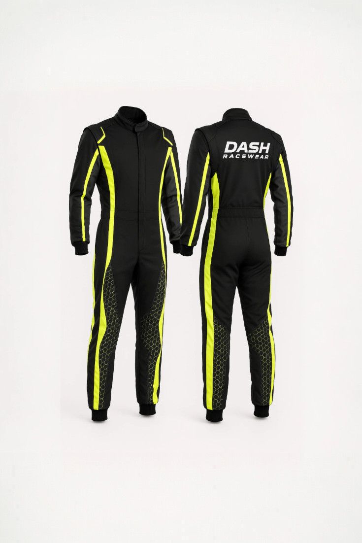 Latest Design 2025 Go Kart Racing Suit Level 2 Digital Printed Kart Suit With Customize Options