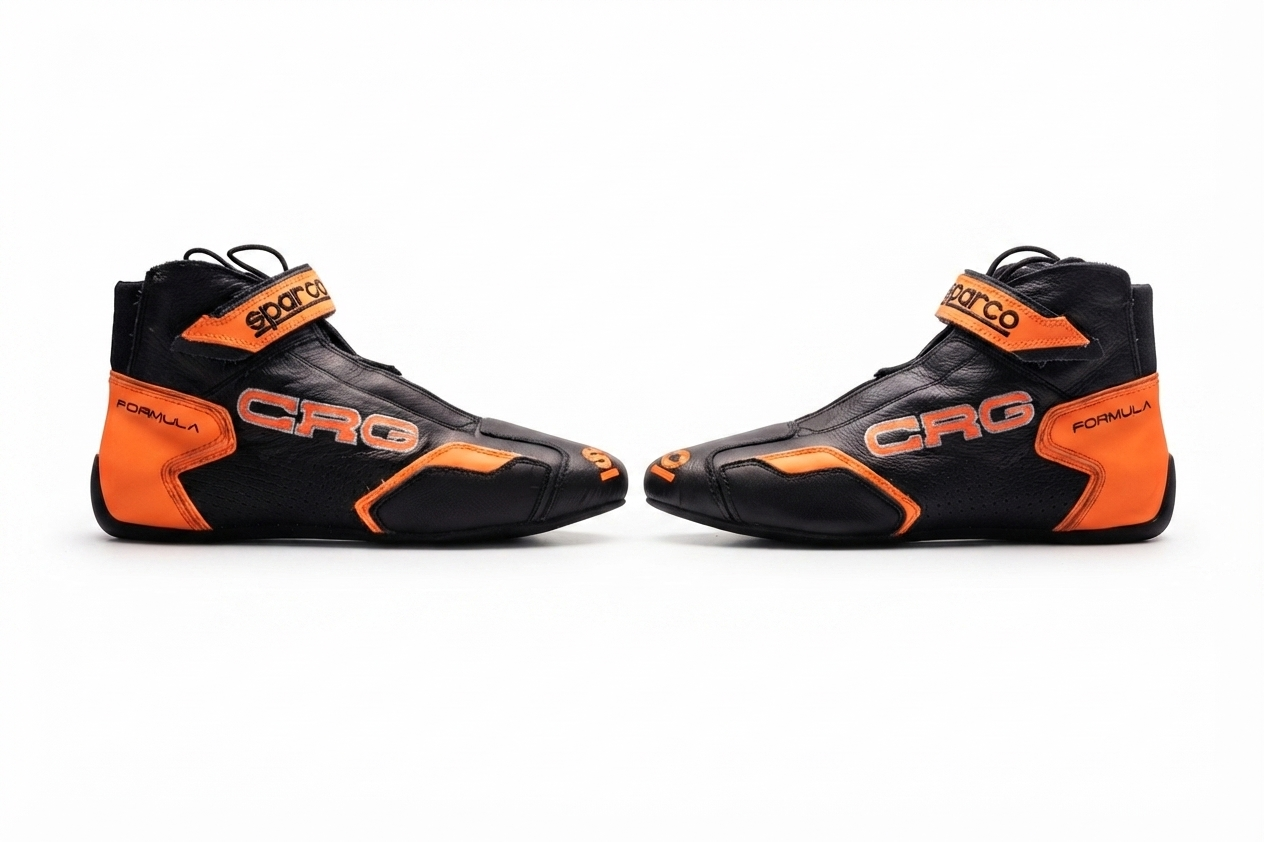 sparco formula crg black orange high top karting shoes leather racing boots track day footwear car pedal grip sneakers sparco formula crg black orange high top karting shoes leather racing boots track day footwear car pedal grip sneakers