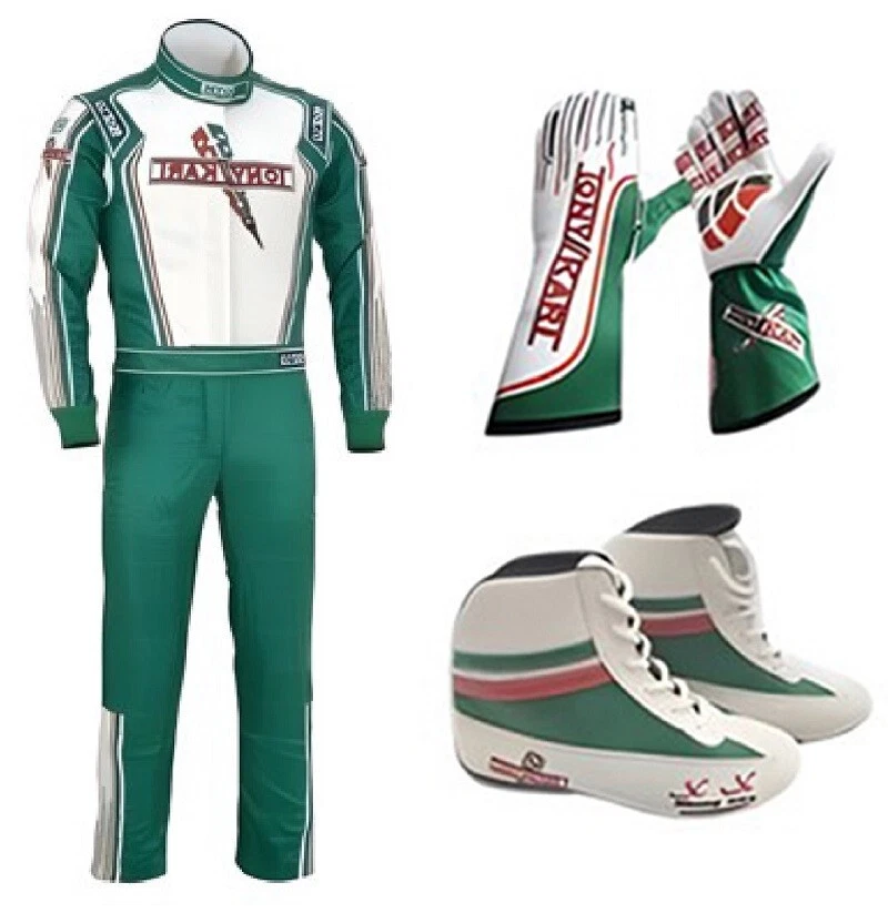 Go Kart Suit Racing Complete Kit – Digital Printed Level 2 Suit with Customization Options Go Kart Suit Racing Complete Kit – Digital Printed Level 2 Suit with Customization Options