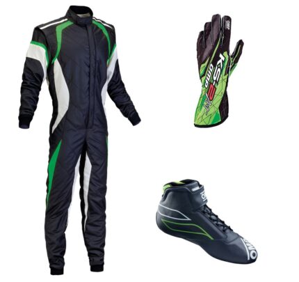 Go Kart Suit Racing Complete Kit – Digital Printed Level 2 Suit with Customization Options
