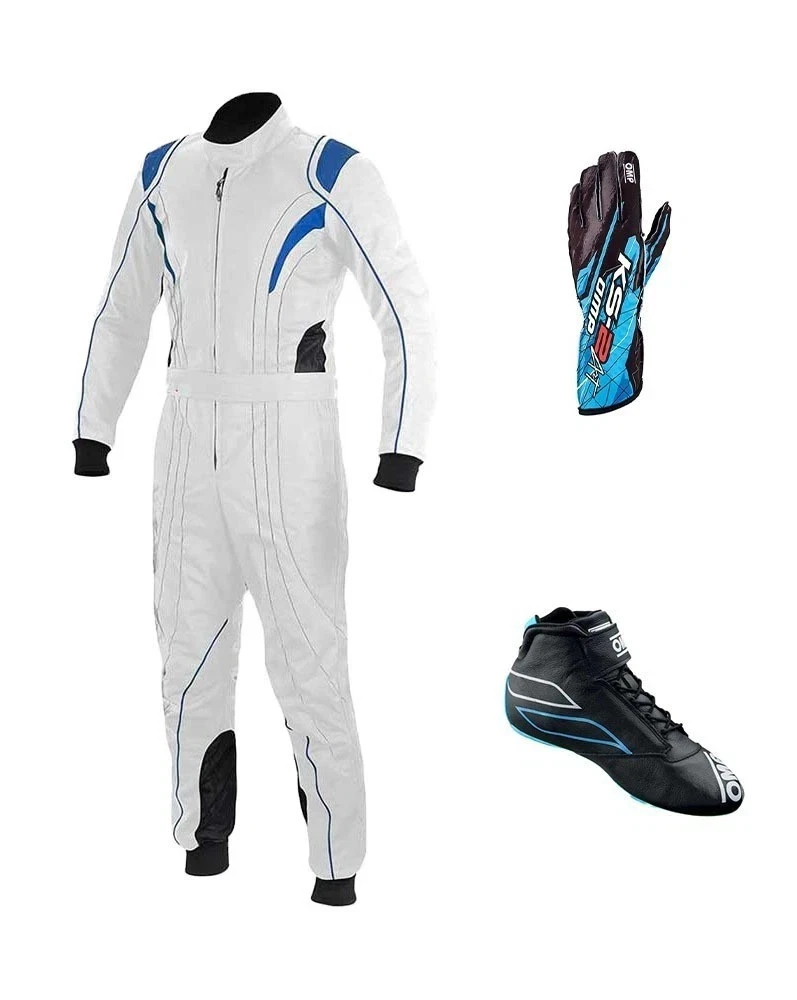 Go Kart Suit Racing Complete Kit – Digital Printed Level 2 Suit with Customization Options