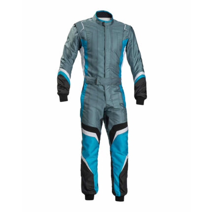 Professional karting suit designed for comfort and protection during kart races.
