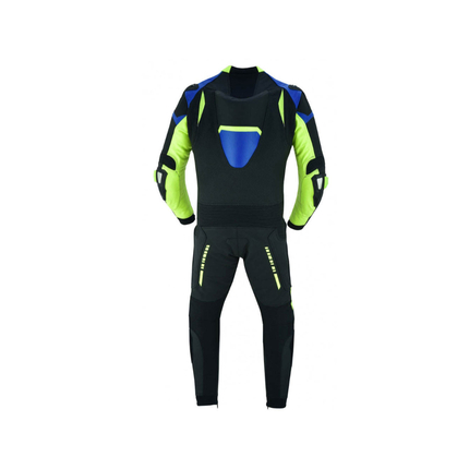 Men’s Leather Motorcycle Racing Suits – Full Body Biker Gear with CE Protection | Track & Street Riding Outfit