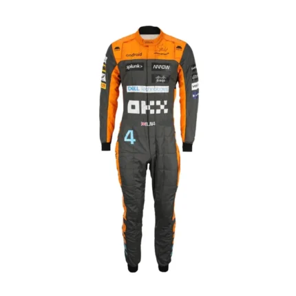Professional karting suit designed for comfort and protection during kart races.