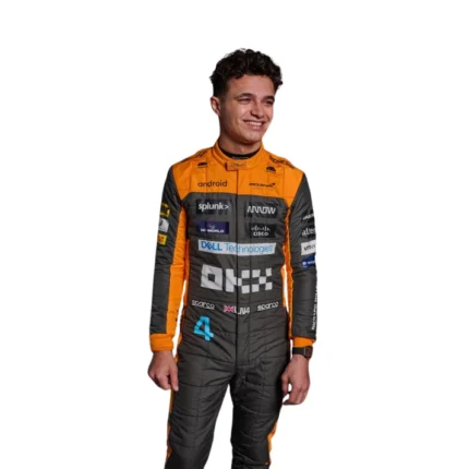 Professional karting suit designed for comfort and protection during kart races.