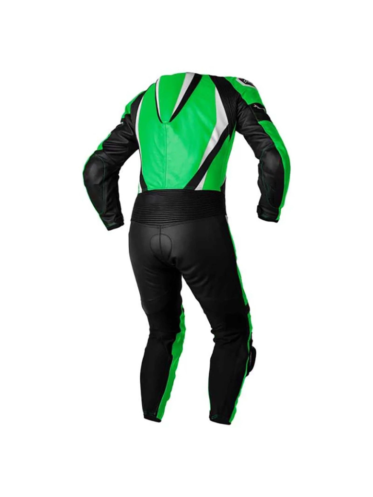 Customized Men’s Motorbike Leather Suit – Full Body Biker Gear with Armor