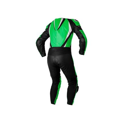 Men’s Motorbike Leather Suit – Full Body Biker Gear with Armor