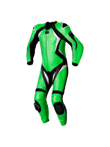 Customized Men’s Motorbike Leather Suit – Full Body Biker Gear with Armor