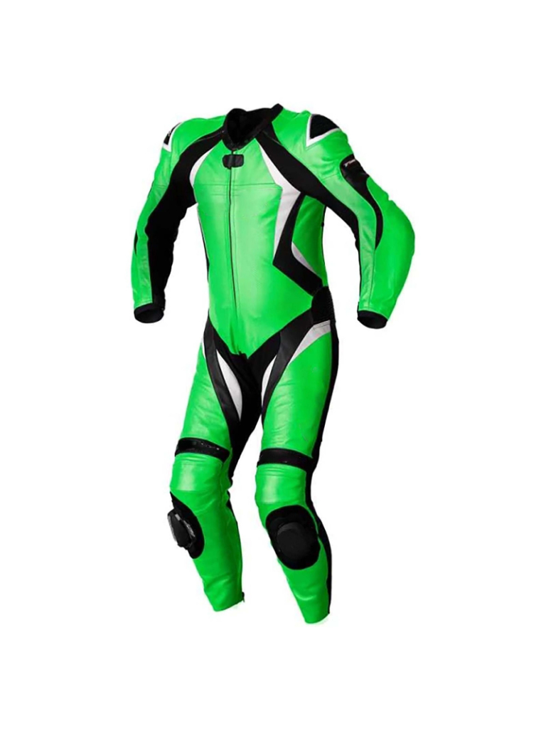 Customized Men’s Motorbike Leather Suit – Full Body Biker Gear with Armor