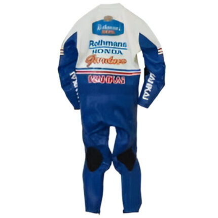 Premium Men's Motorcycle Racing Leather Suit – Professional Biker One-Piece Gear and Aerodynamic Fit