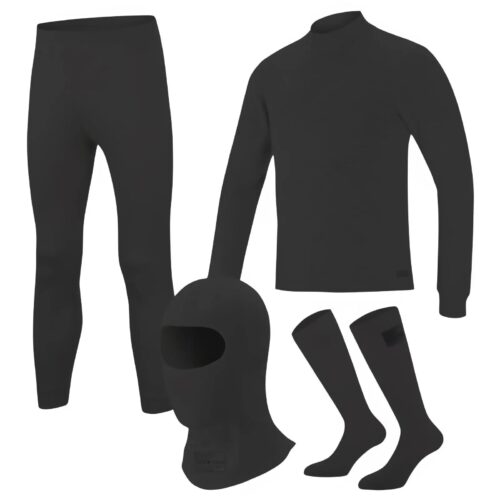 Unisex karting inners kit with balaclava, dri-fit top, pants, and socks for motorsports