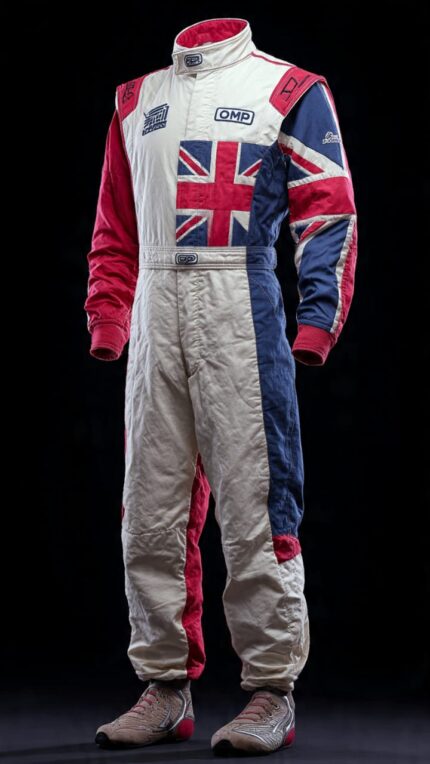 Professional karting suit designed for comfort and protection during kart races.