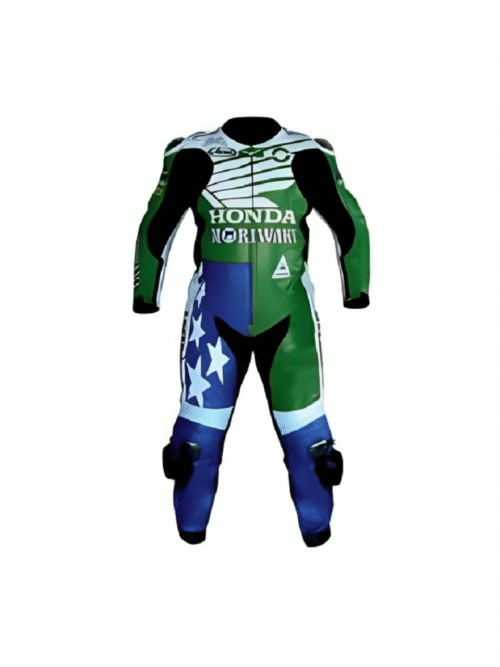 Honda Racing Motorcycle Leather Suit – Riding Protection