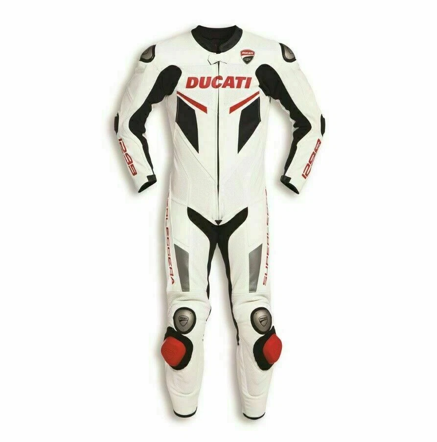 Ducati Corse Superleggera One-Piece Leather Motorcycle Racing Suit