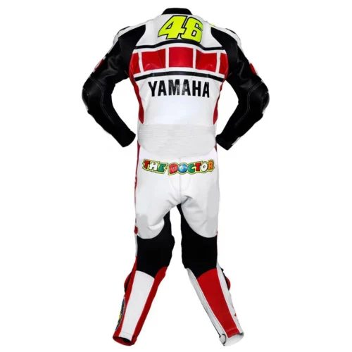 Valentino Rossi Yamaha MotoGP 2005 50th Anniversary One-Piece Leather Motorcycle Racing Suit