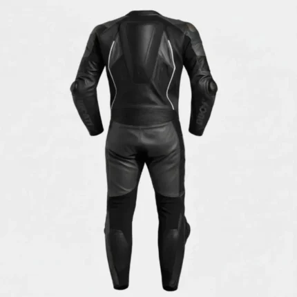 Ducati Corse Stealth One-Piece Leather Motorcycle Racing Suit