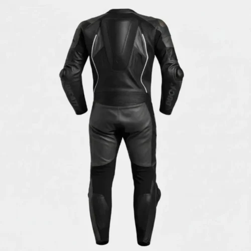 Ducati Corse Stealth One-Piece Leather Motorcycle Racing Suit