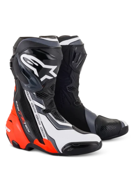 Alpinestars Honda Racing Motorbike Leather Boots – High-Performance Motorcycle Riding & Racing Footwear