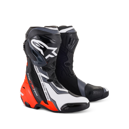 Alpine-stars Honda Racing Motorbike Leather Boots 