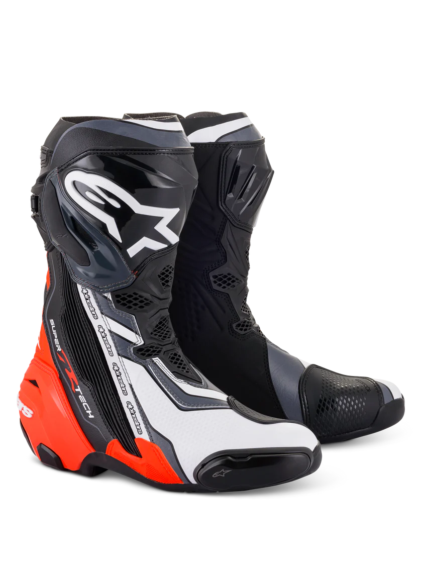 Alpinestars Honda Racing Motorbike Leather Boots – High-Performance Motorcycle Riding & Racing Footwear