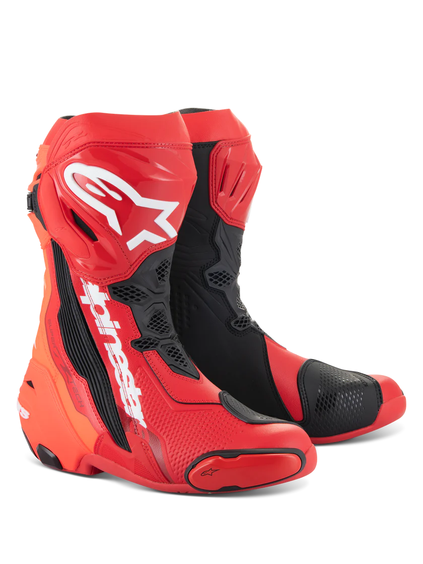 Alpinestars Honda Racing Motorbike Leather Boots – High-Performance Motorcycle Riding & Racing Footwear