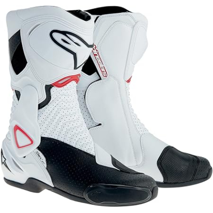 Alpine-stars Honda Racing Motorbike Leather Boots 