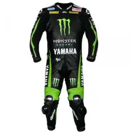 Bradley Smith Monster Energy Yamaha Tech 3 2015 One-Piece Leather Motorcycle Racing Suit