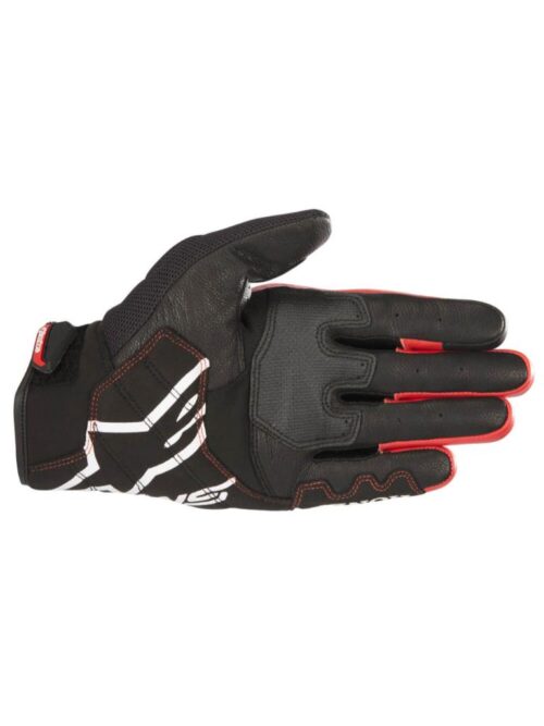 High-Performance Motorbike Leather Riding Gloves with Carbon Knuckle Protection & Reinforced Grip