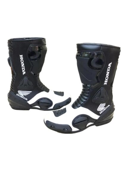 Honda Motorbike Leather Boots – Racing & Riding Gear
