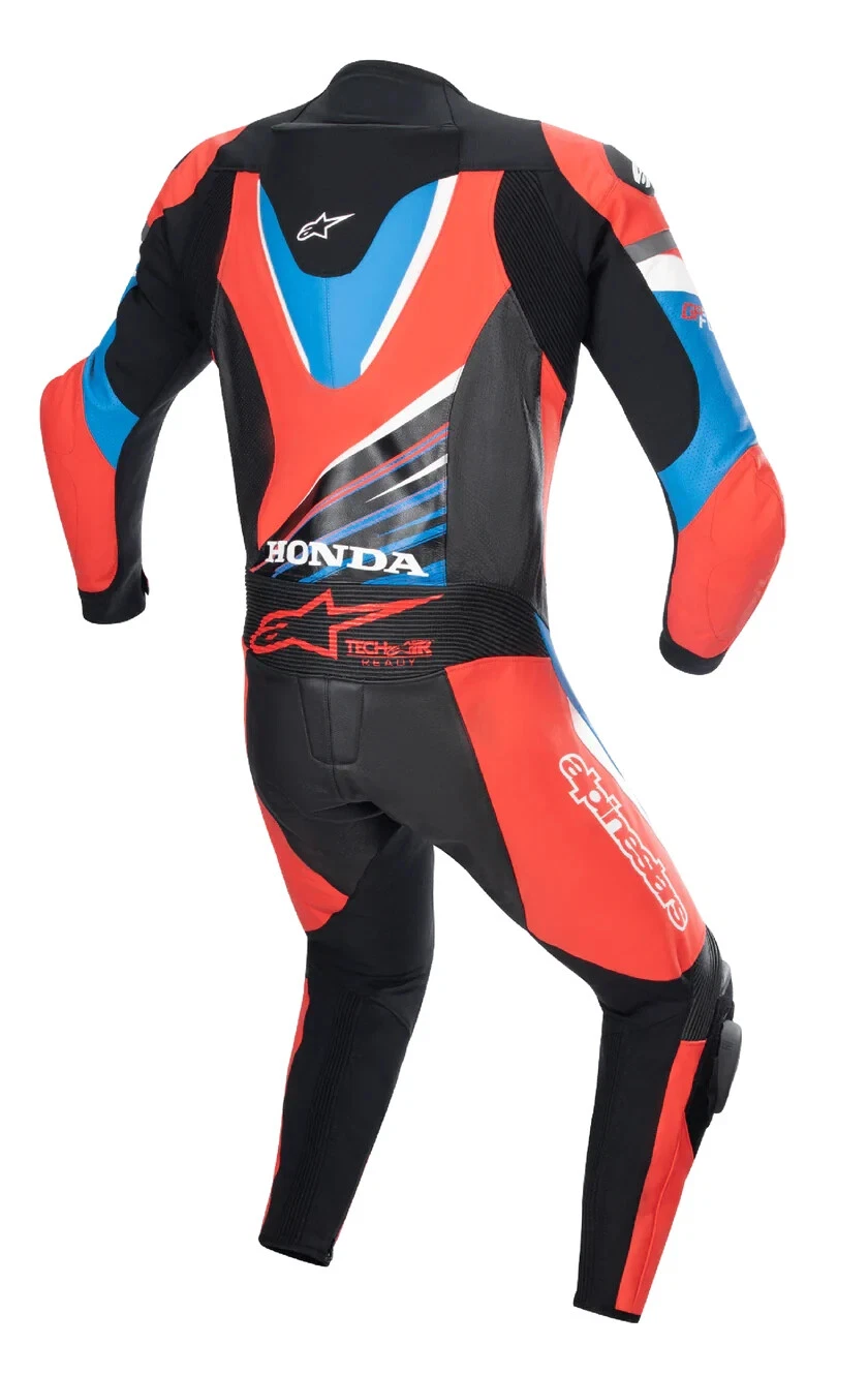 Alpinestars Honda GP Force 1-Piece Leather Motorcycle Racing Suit