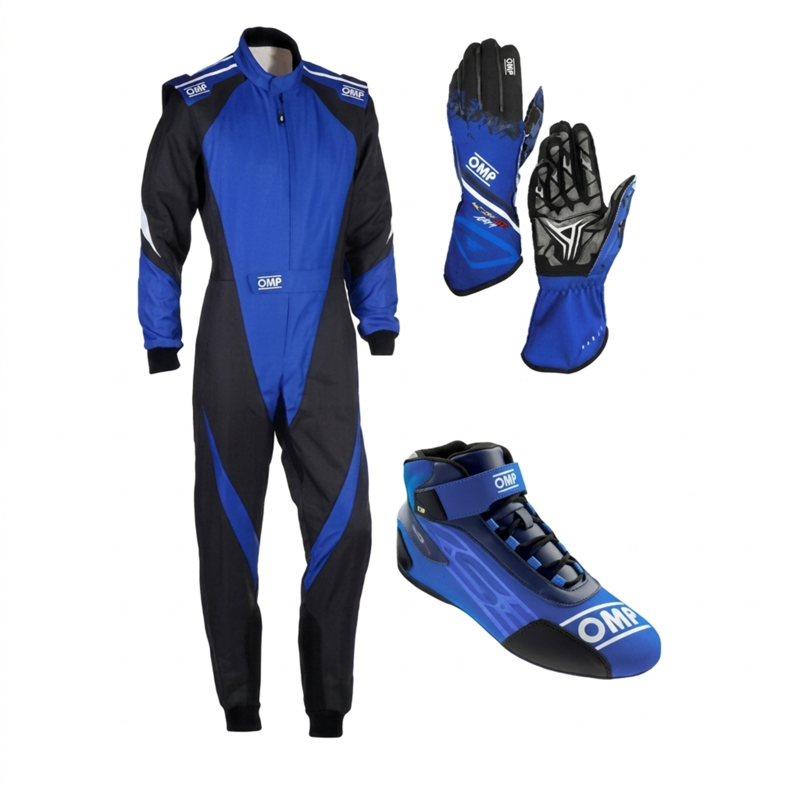 OMP Go Kart Racing Suit Complete Kit Digital Printed Level2 Kart Suit Shoes & Gloves OMP Go Kart Racing Suit Complete Kit Digital Printed Level2 Kart Suit Shoes & Gloves