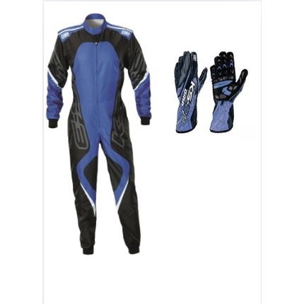 OMP Go Kart Racing Suit Complete Kit Digital Printed Suit, Gloves & Shoes With Customize Options