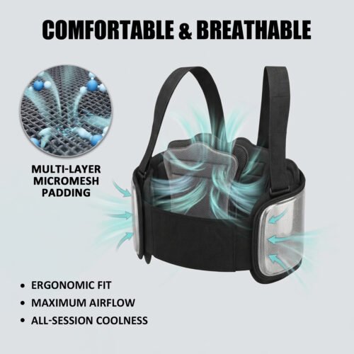 Go Kart Rib Protector for Adults & Youth – Adjustable Racing Chest Guard with Impact-Resistant Rib Protection - Thumbnail Image 7