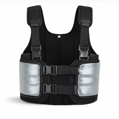 Go Kart Rib Protector for Adults & Youth – Adjustable Racing Chest Guard with Impact-Resistant Rib Protection