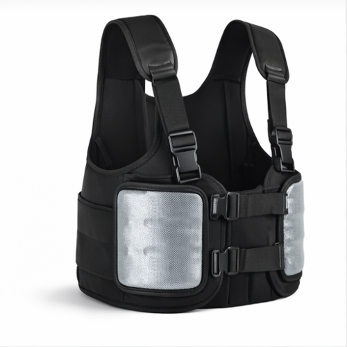 Go Kart Rib Protector for Adults & Youth – Adjustable Racing Chest Guard with Impact-Resistant Rib Protection