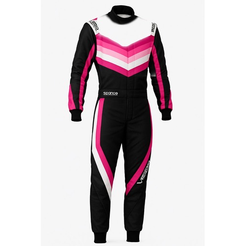 Sparco Go Kart Race Suit Level 2 Digital Printed Made to Measure Lightweight Karting Performance Gear
