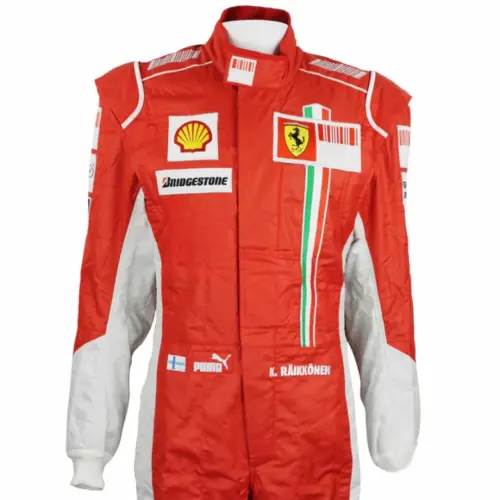 Ferrari Go-Kart Racing Suit/Karting Suit Digital Printed One Piece Karting Race Outfit