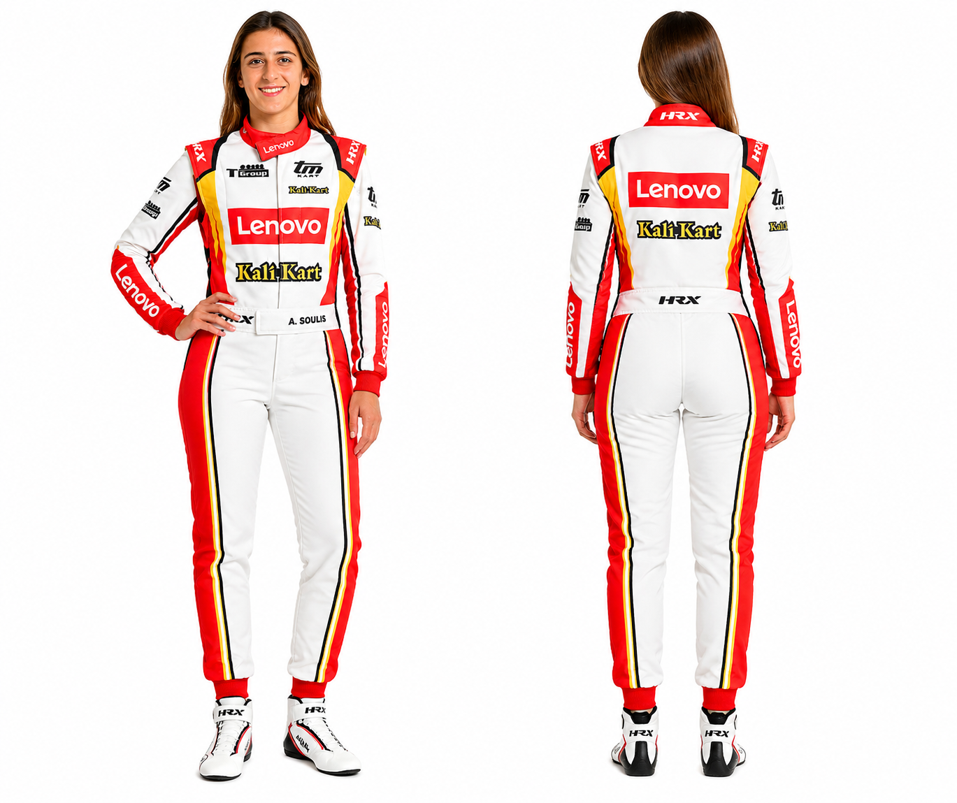 Go-Kart Racing Suit Digital Printed Custom Designed Kart Suit for Kids & Adults