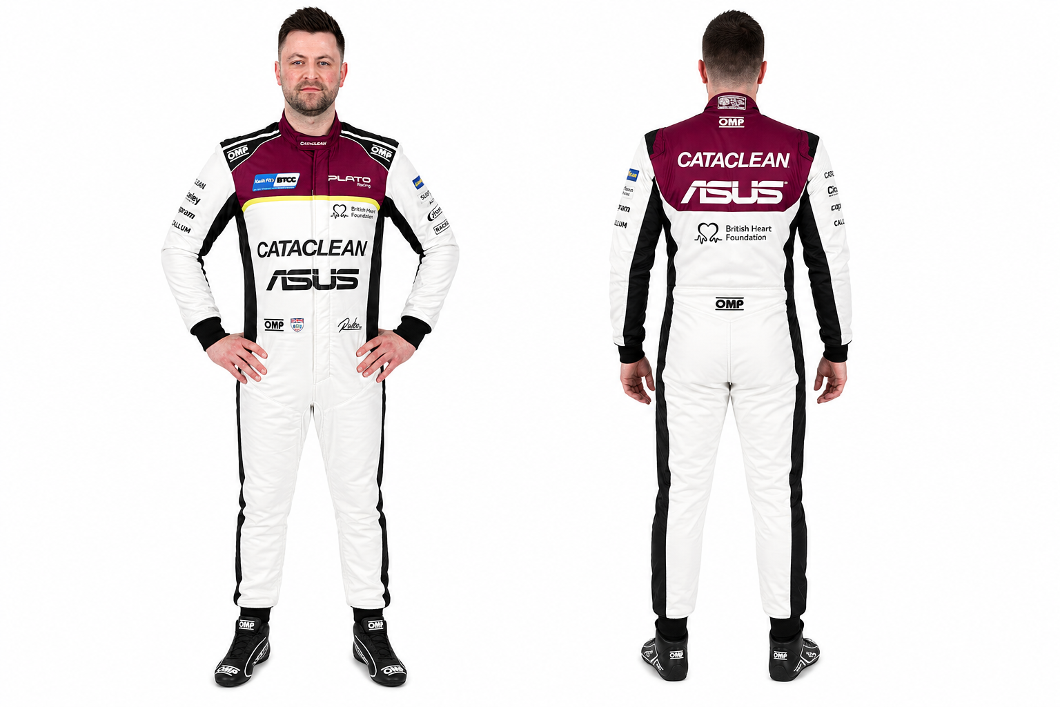 OMP Go-Kart Racing Suit Digital Printed Custom Designed Kart Suit for Kids & Adults