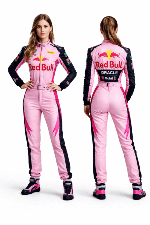 Red Bull Go Kart Racing Suit Level 2 Digital Printed Made-to-Measure Karting Performance Gear