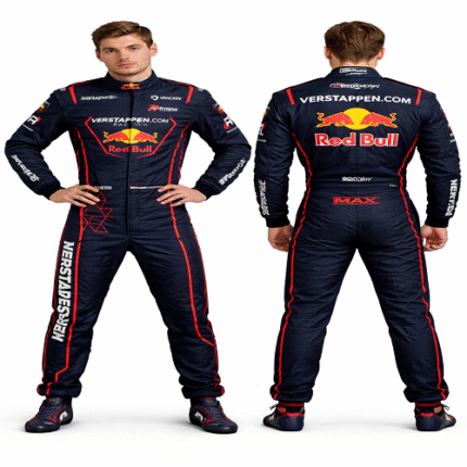 Red Bull Go Kart Racing Suit Level 2 Digital Printed Made-to-Measure Karting Performance Gear