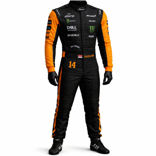 McLaren Go-Kart Racing Suit Karting Suit Digital Printed One Piece Karting Race Outfit McLaren Go-Kart Racing Suit Karting Suit Digital Printed One Piece Karting Race Outfit