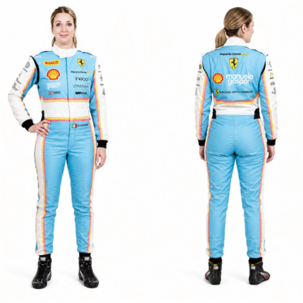  Ferrari Custom Go-Kart Racing Suit | Printed Karting Suits Adults Kids