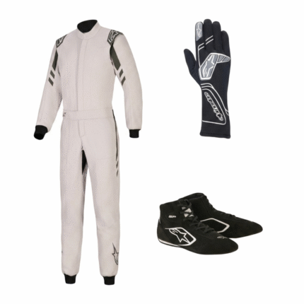 Alpine Star Go Kart Racing Suit Complete Kit Digital Printed Level 2 Kart Suit Shoes & Gloves