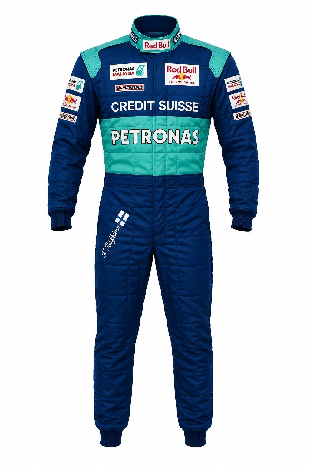Sauber Petronas F1 Go Kart Racing Suit - Digitally Printed Level 2