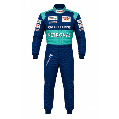 Sauber Petronas F1 Go Kart Racing Suit - Digitally Printed Level 2